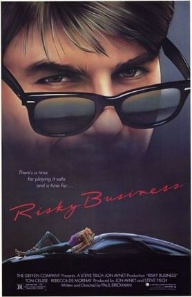 tom cruise ray bans risky business