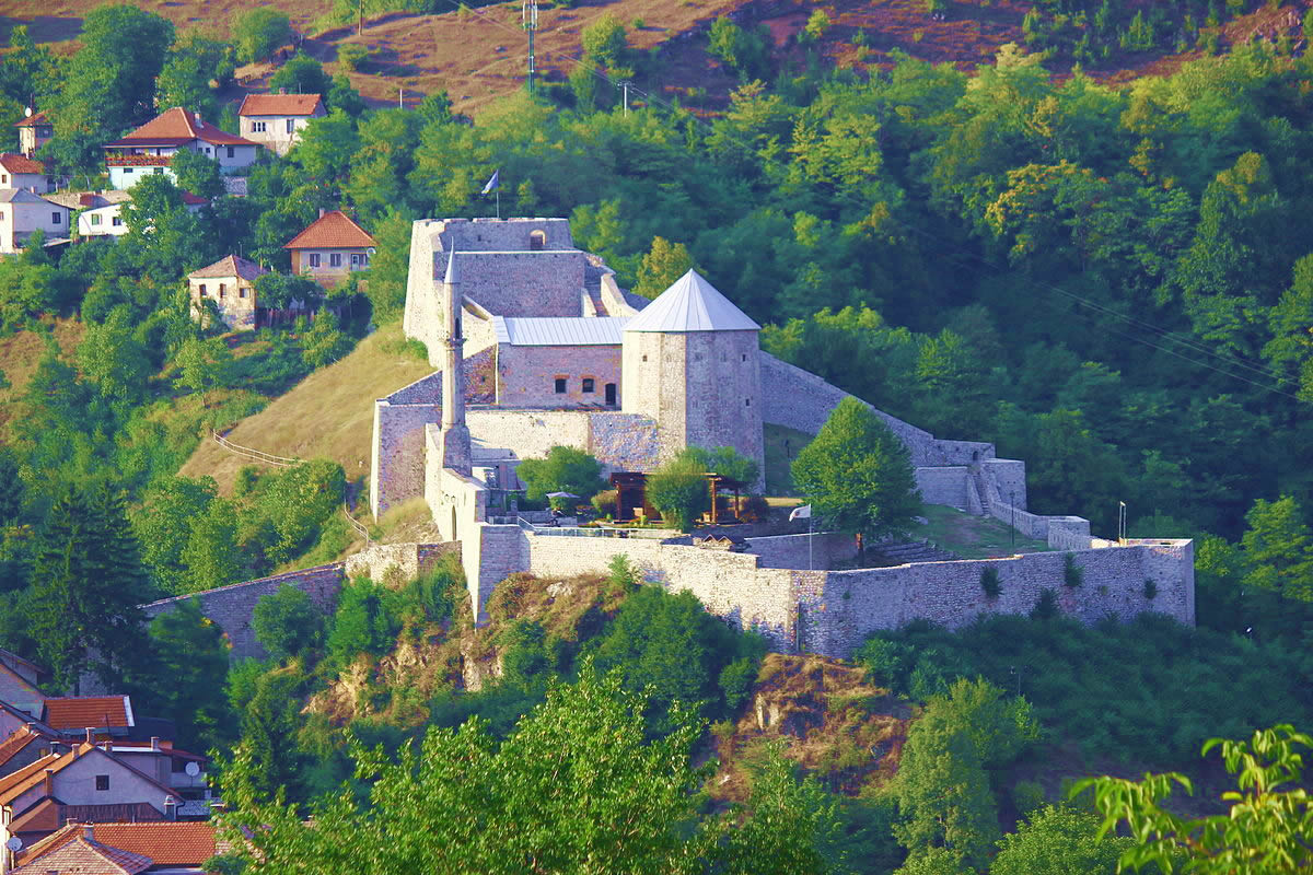 Travnik Bosnie forteresse