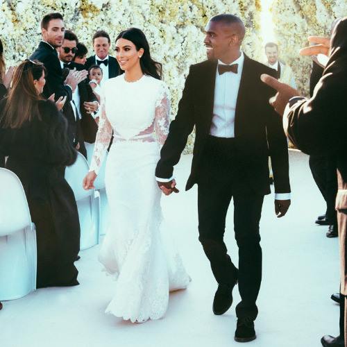 Costume de mariage de Kanye West